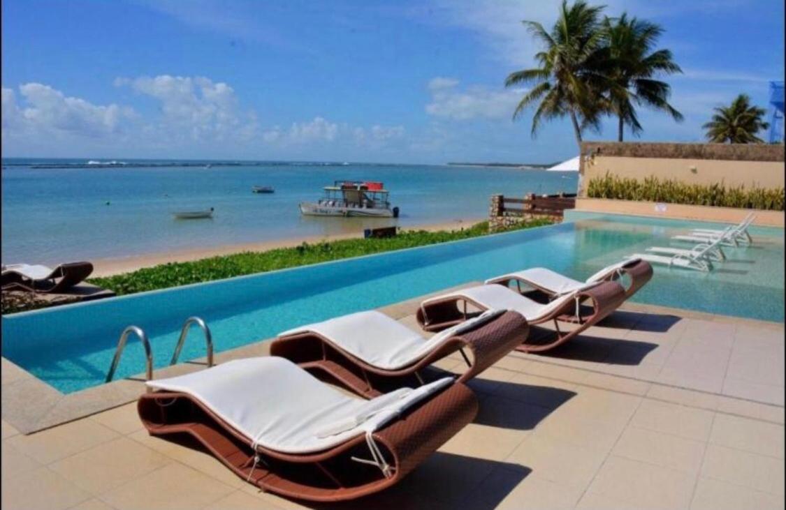 Barra Bali Ap 06 - Paraiso A Beira Mar バーハ・デ・サン・ミゲウ エクステリア 写真